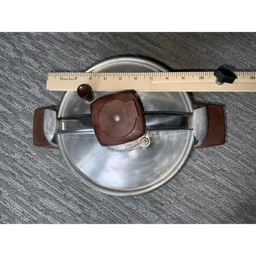 Vintage Aluminum Steam / Steel Top Made In France With Accessories